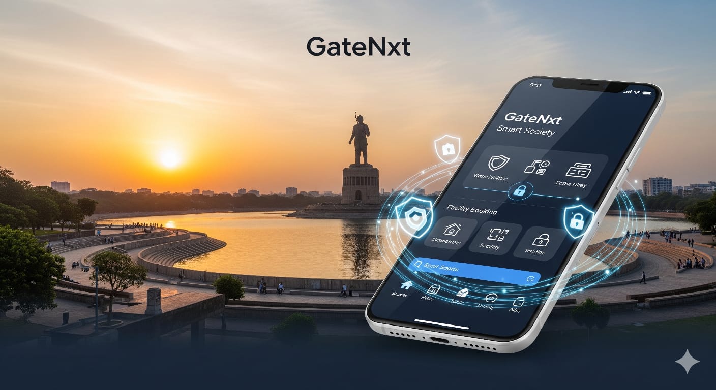 GateNxt boom barrier and society security platform in Bhopal